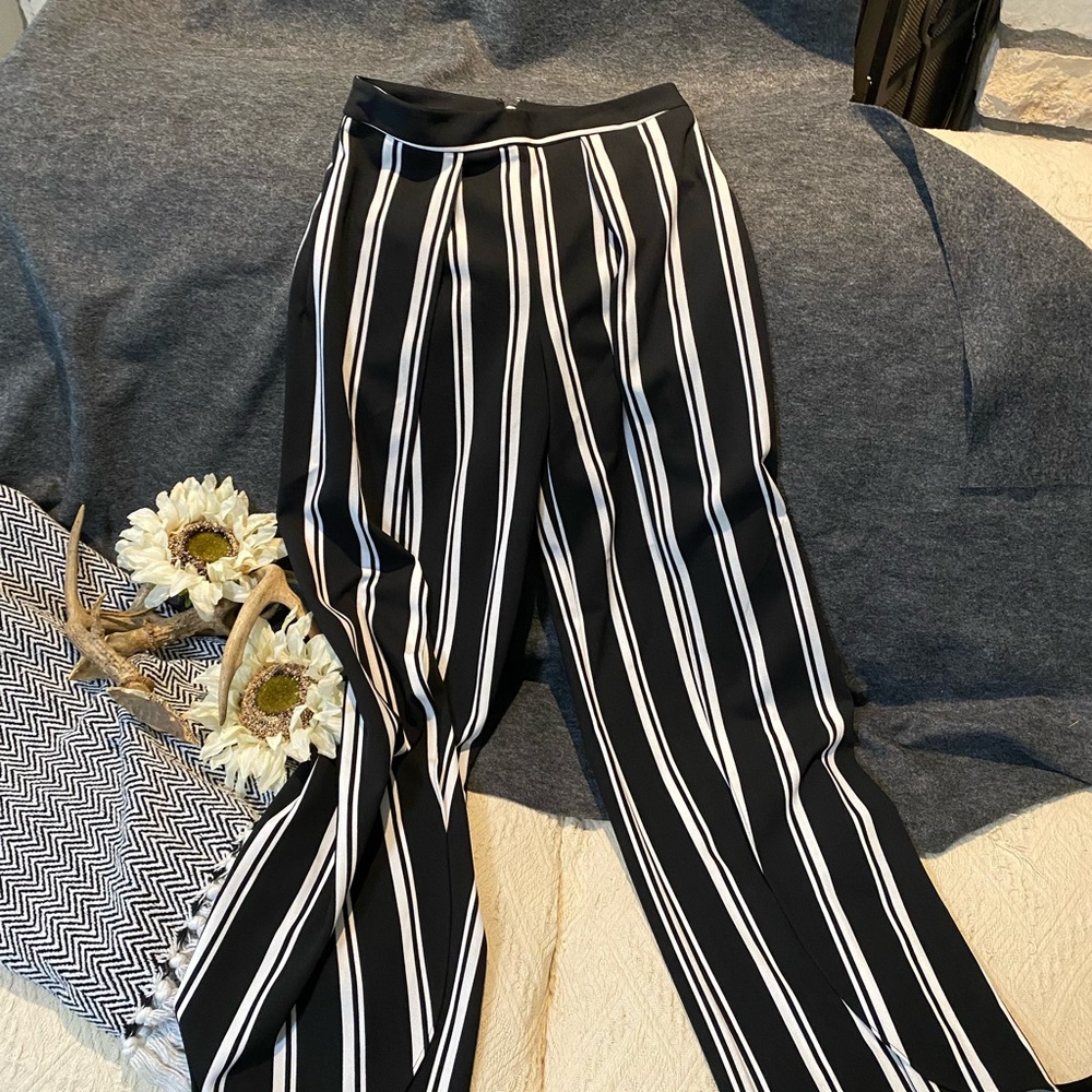 Boston Proper Stripe Trouser Pant